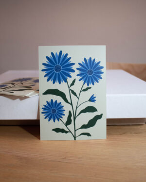 Kornblumen Postkarte