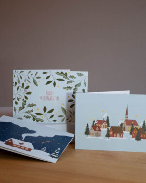 Weihnachtskarten Set
