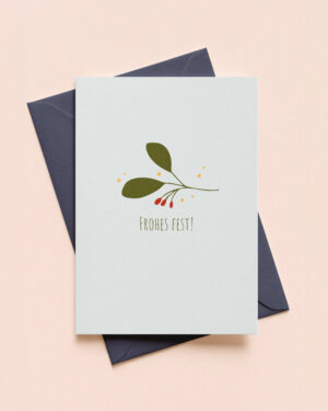 Frohes Fest Postkarte