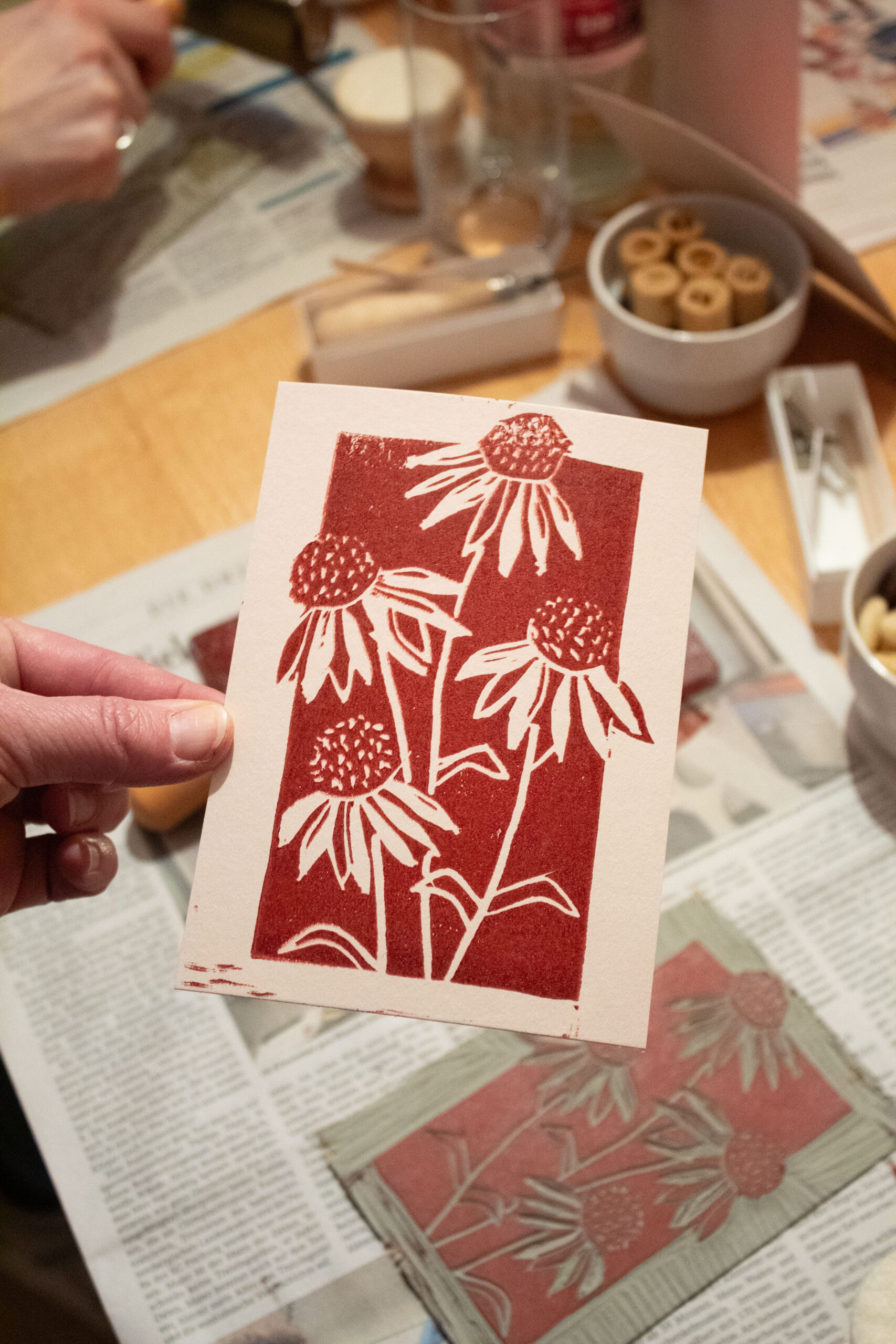 Linoldruck Workshop | 31. Mai 2026 | 15 – 18 Uhr – Bild 2